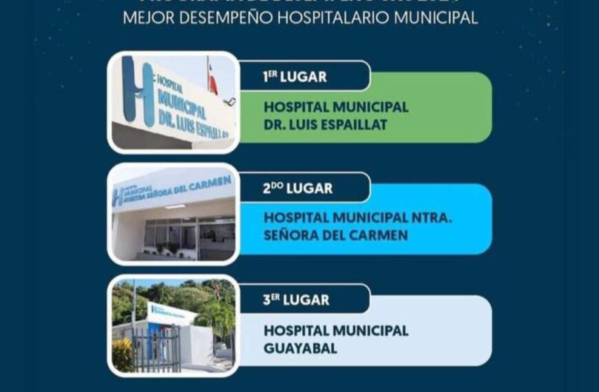 SNS premia desempeño de 12 hospitales entre ellos nuestro hospital Dr. Luis Espaillat Sabana Iglesia